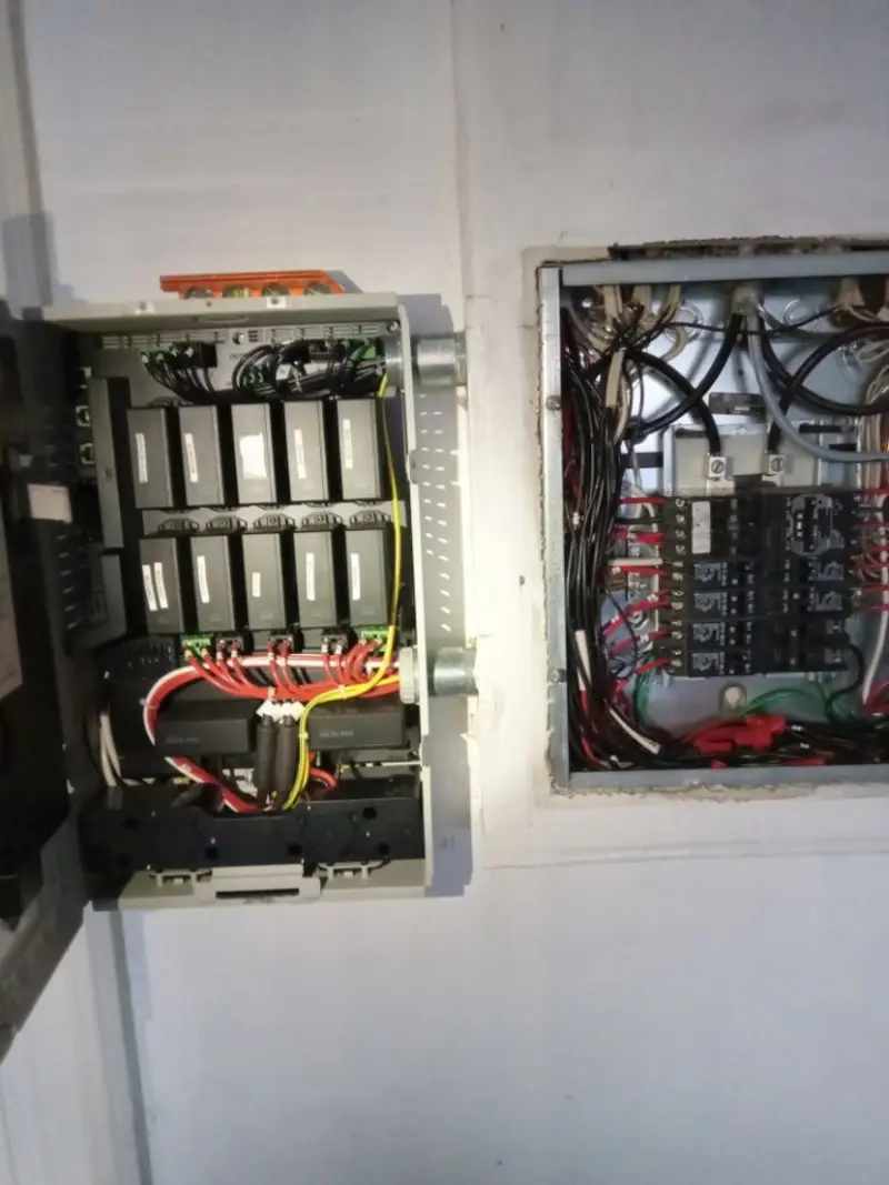 Electrical panel upgrade completed for Security Camera Wiring in Port St. Lucie